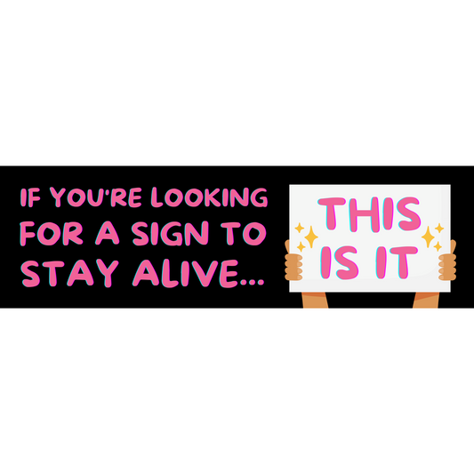 Your Sign to Stay Alive 3x10 Sticker