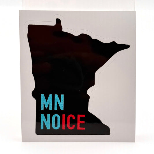 MN noice - anti-ICE sticker (ALL PROFITS DONATED)