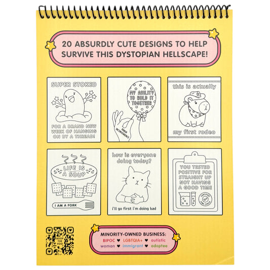 Struggle Bus Adult Coloring Book