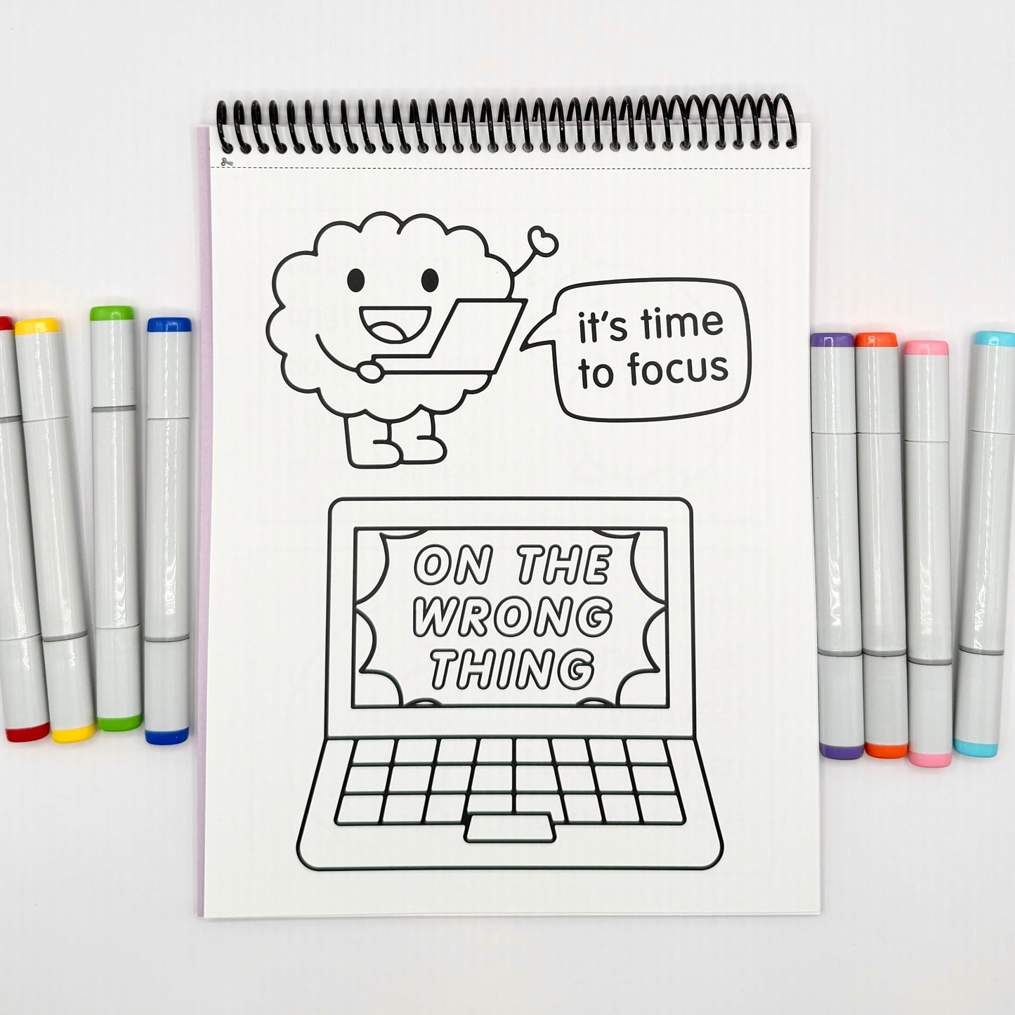 Neurodivergent Adult Coloring Book