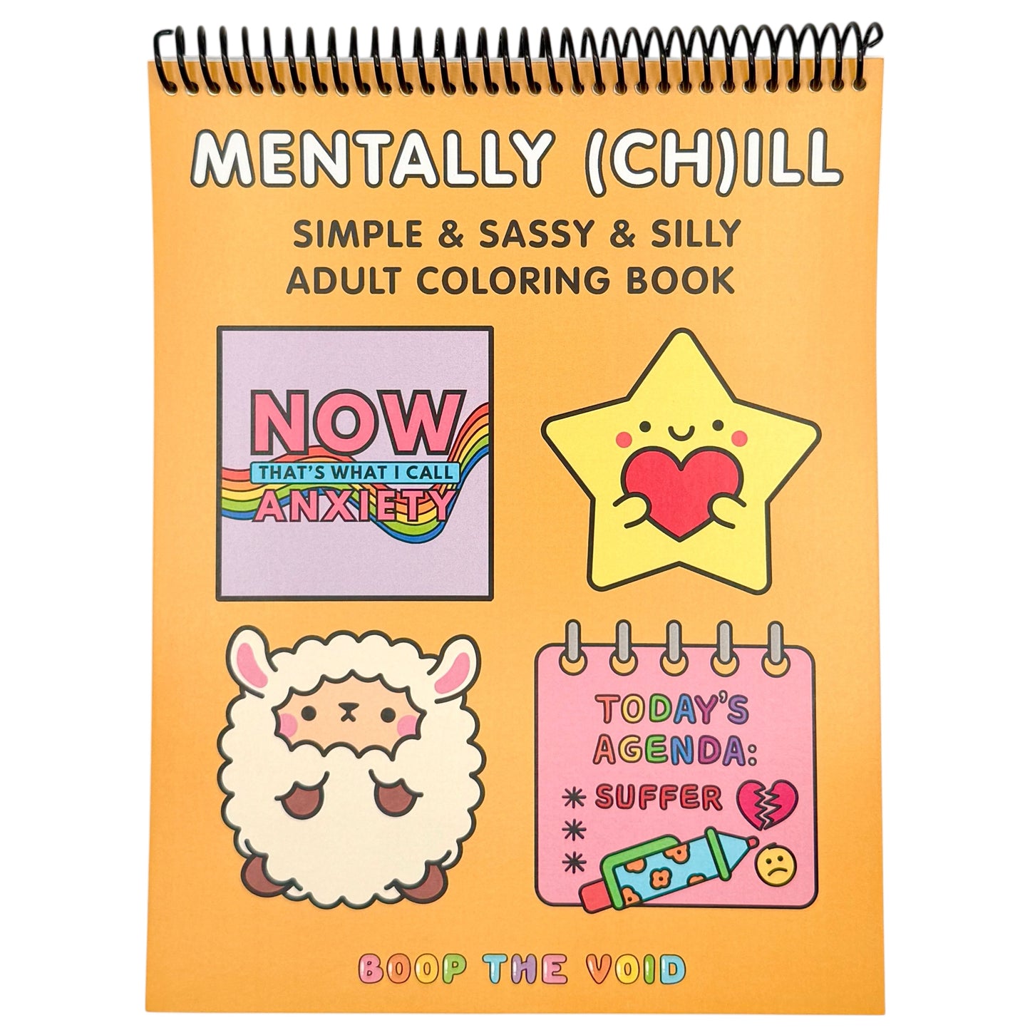 Mentally (Ch)ill Adult Coloring Book