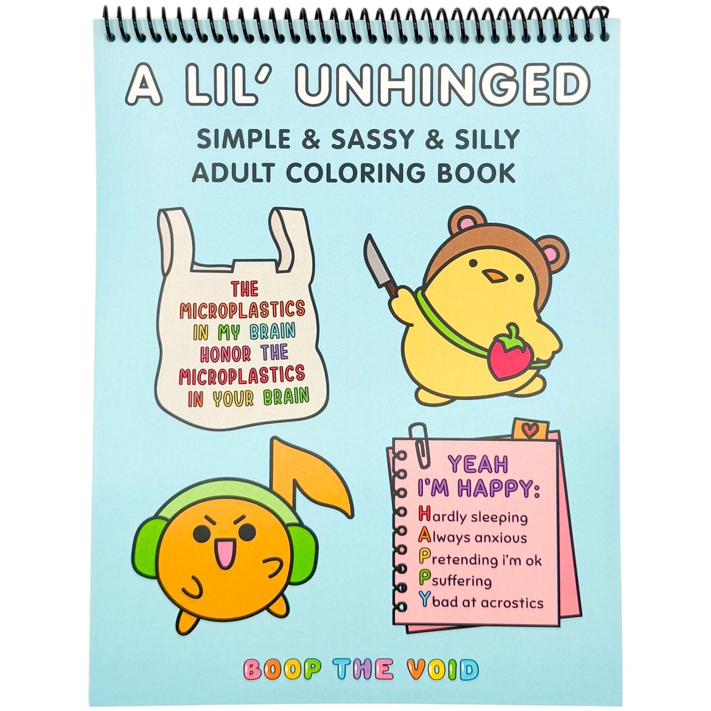 A Lil' Unhinged Adult Coloring Book