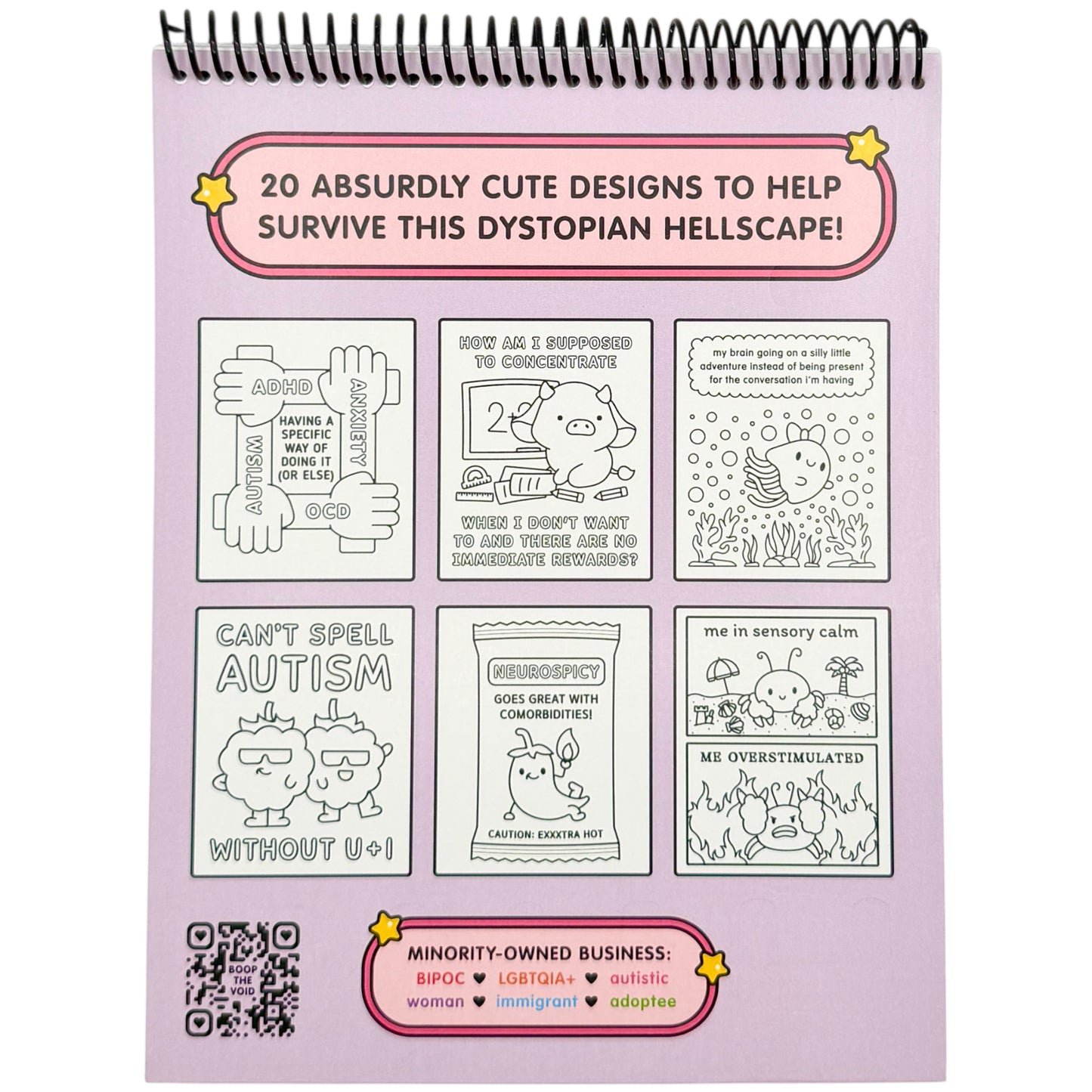 Neurodivergent Adult Coloring Book