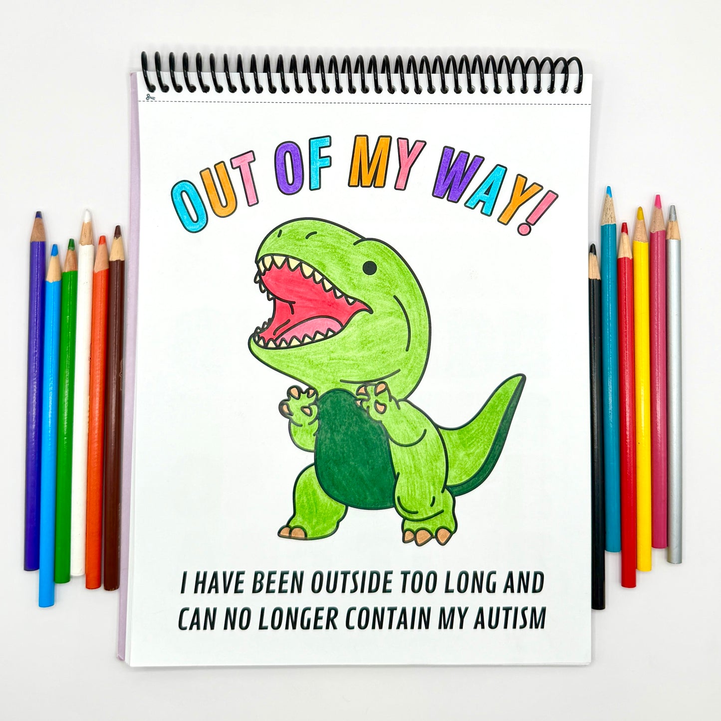 Neurodivergent Adult Coloring Book