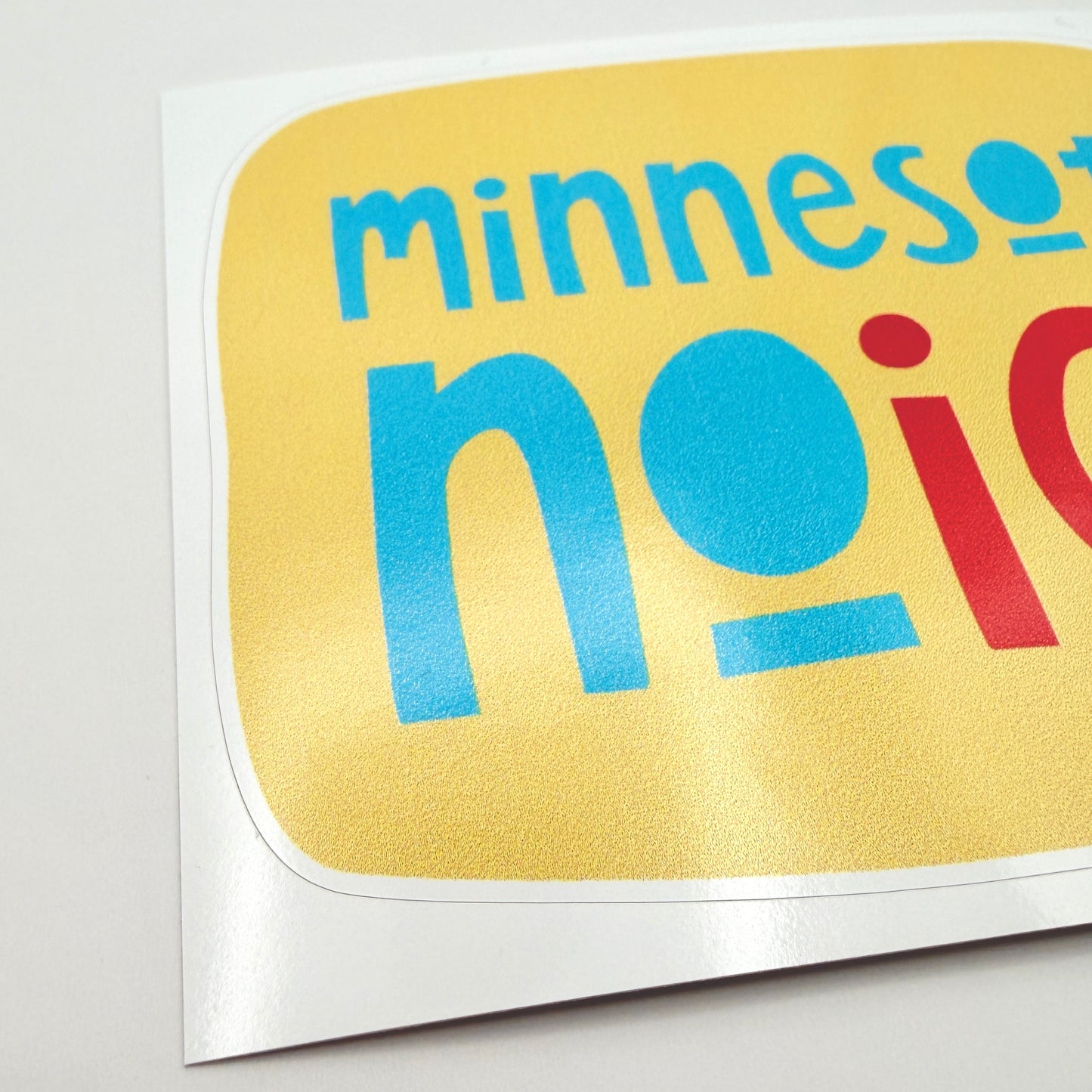 Minnesota noice - anti-ICE sticker (ALL PROFITS DONATED)