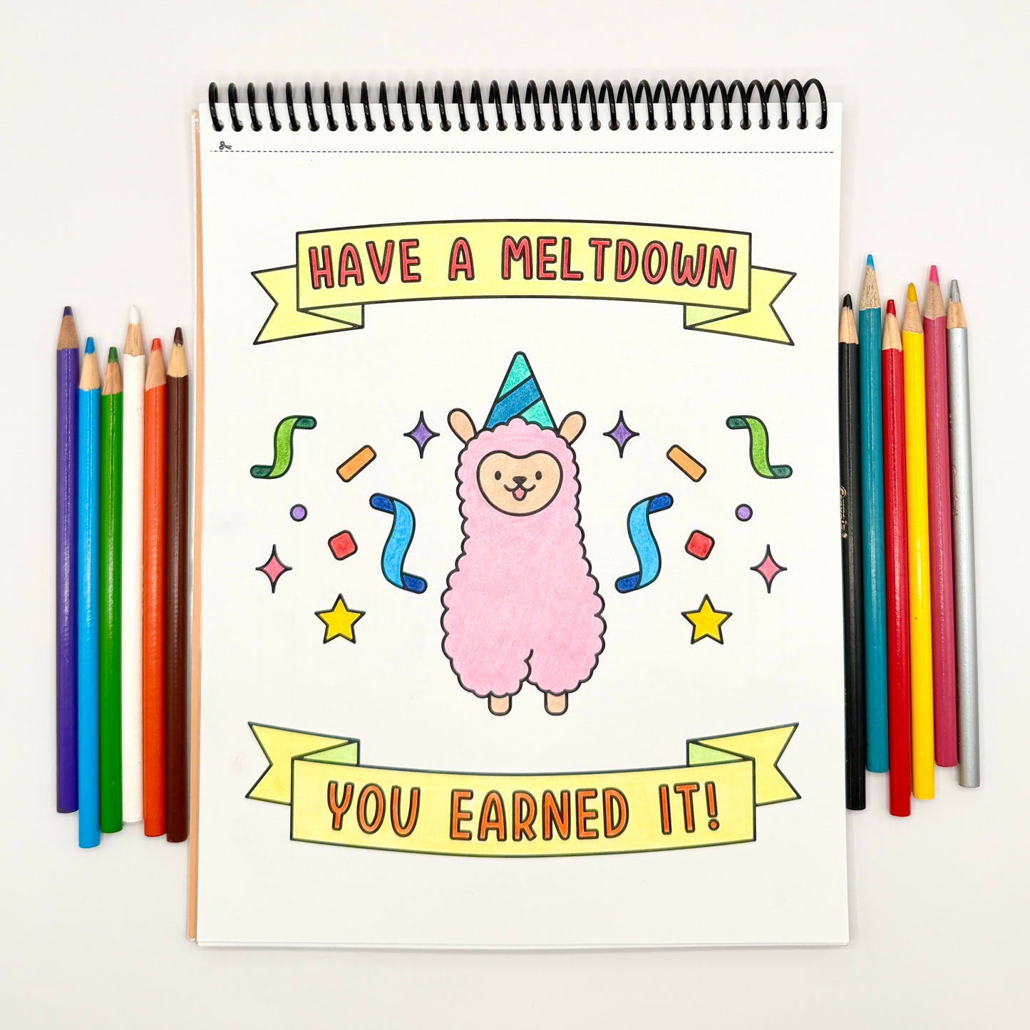 Mentally (Ch)ill Adult Coloring Book