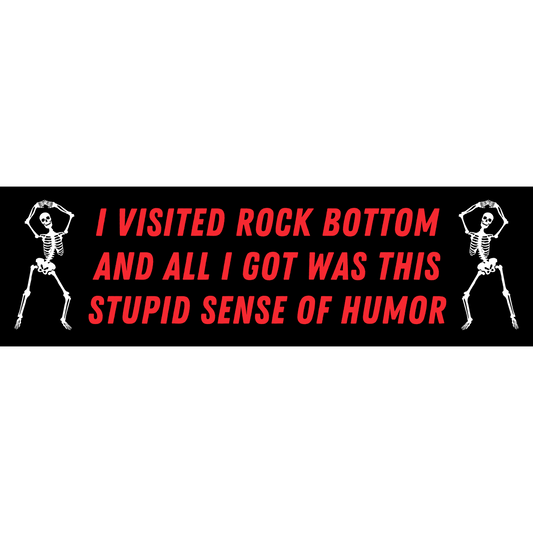Rock Bottom 3x10 Sticker