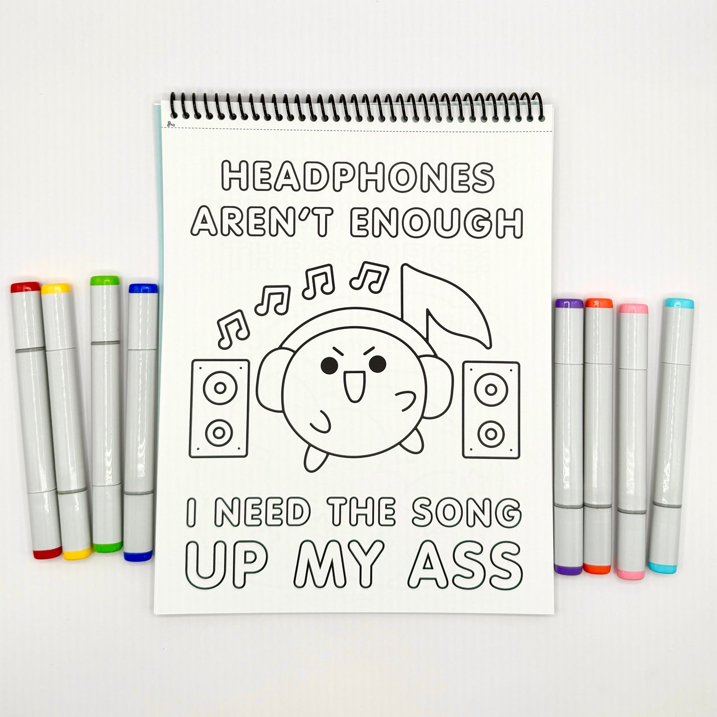 A Lil' Unhinged Adult Coloring Book