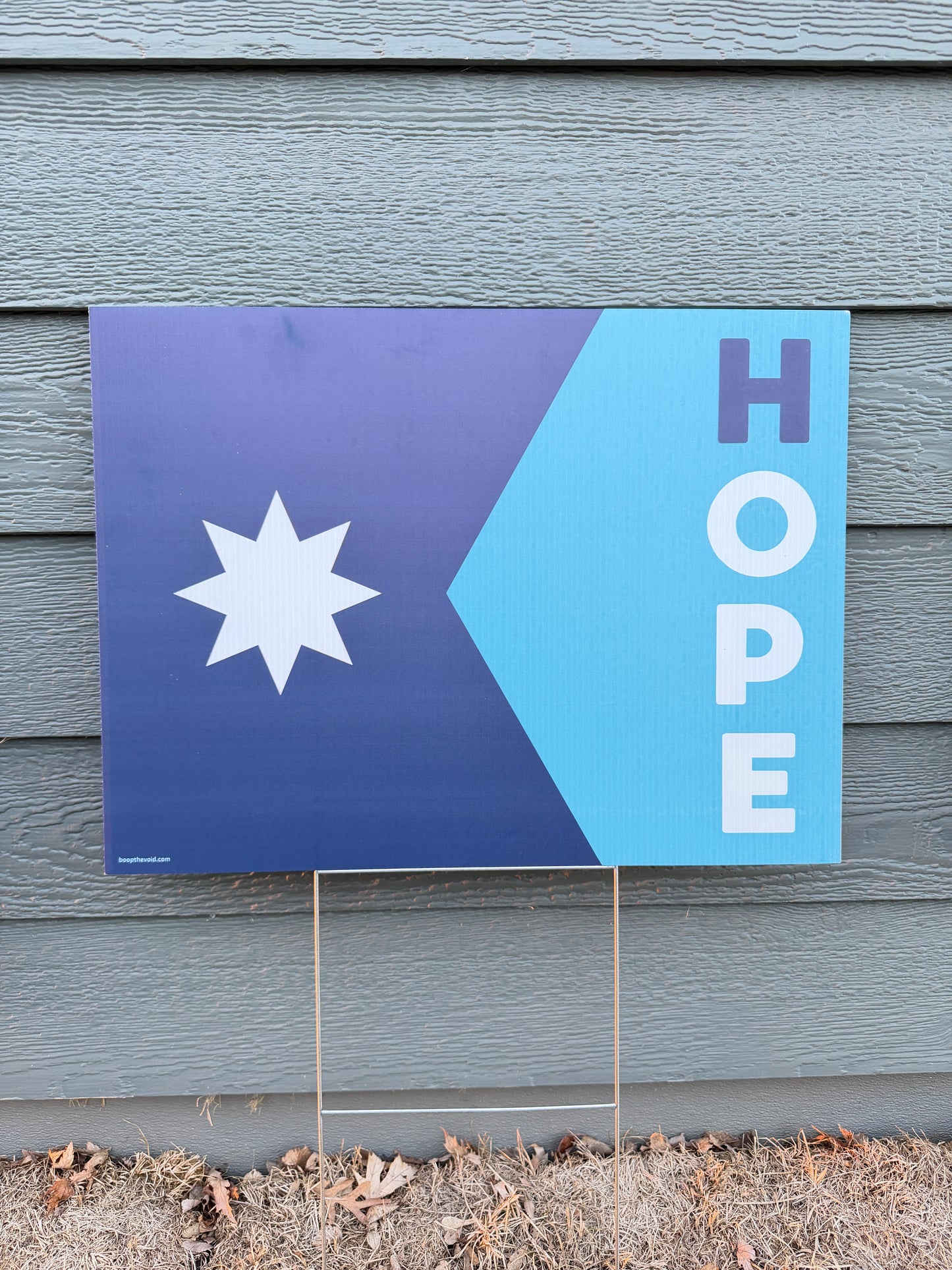Minnesota Flag HOPE Sign