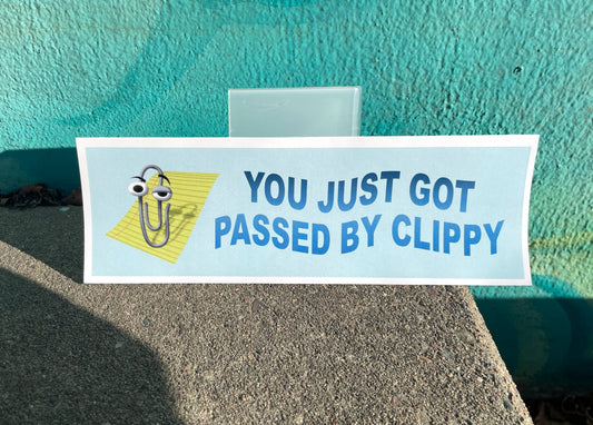 Clippy (3x10 sticker)